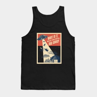 What's The Deal With the Cows? - UFOs Tank Top